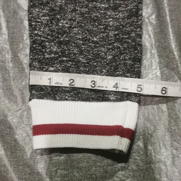 Ardene Sock Monkey casual pants small s red white drawstring - Picture 3 of 12